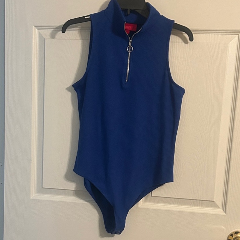 Blue Jennifer Lopez Body Suit